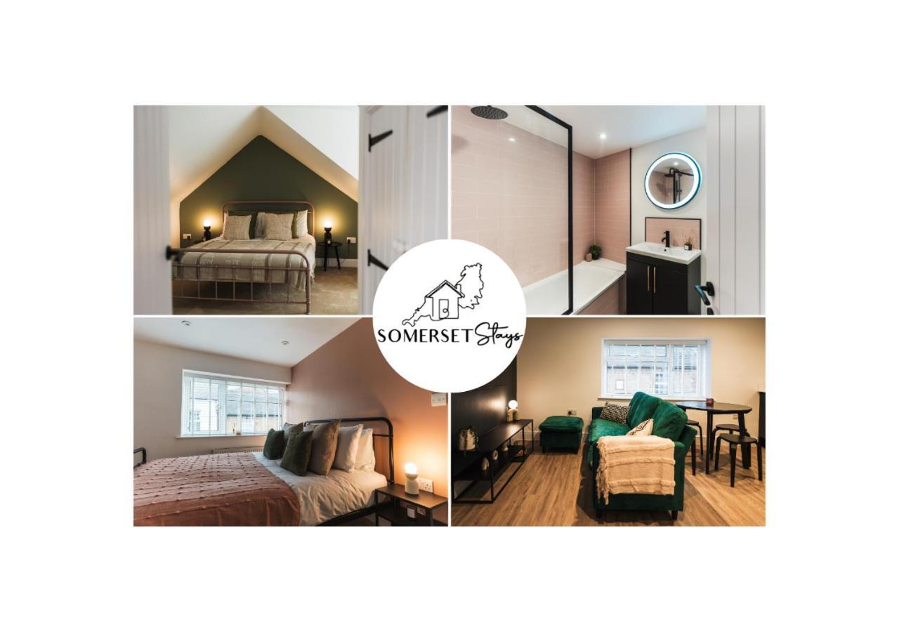 Feature Stone, Stunning Apartment, 2 X King Beds And Single, Sleeps 5 Castle Cary Esterno foto